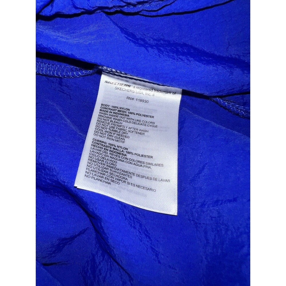 Skechers Performance Jacket Mens L Windbreaker Nylon Anorak Sports Athletic New - Picture 8 of 10
